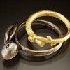 Rabbit in a Thicket Rings