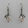 Claw and Pearl Earrings