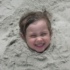 Evvy in the Sand