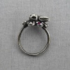 Duck Ring with Ruby Ruffle