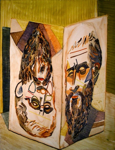 light from the mouth or near the beginning
