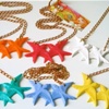 Kissing Bird Lucite Necklaces