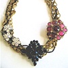 French Flowers Necklace