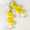 Yellow Onyx Earrings