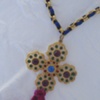 Ruby & Glass Necklace