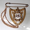 Vintage Military Pin/ Necklace