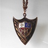 Vintage Military Pin/ Necklace