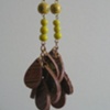 Leather & Jade Earrings