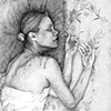 Desdemona Sleeping Beside Death, detail
