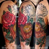 Old Book and Roses