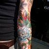 floral sleeve