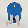 Blue Behind