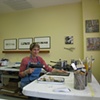 Encaustic on metal