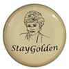 Blanche Stay Golden sm. saucer
