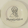 Sophia Stay Golden sm. saucer