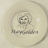 Rose Stay Golden sm. saucer