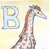 "B is for boy Giraffe"