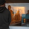 from 99 Lines
site-specific installation, 4- hour durational performance