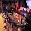 the stage/mural at The Aragon Ballroom