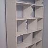 Record shelf - painted - 