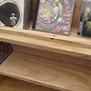 Cds on shelf