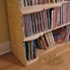Record / Book shelf - stained