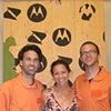 me, Ashley, and Matt at the kick off party.