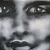 Spray painted faces