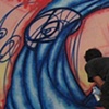 Banzaii Rock Skate Park Mural #2-process