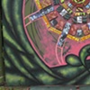 Art Farm Mandala mural, Haiku, Maui, Hawaii