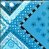 Mylar Blue Quilt