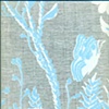 Mylar Blue Leaf