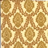 Small Flocked Damask