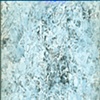Blue Mylar Powder Puff