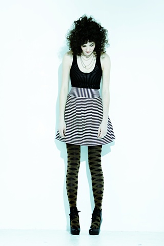 Navy and Cream stripes do you just right!