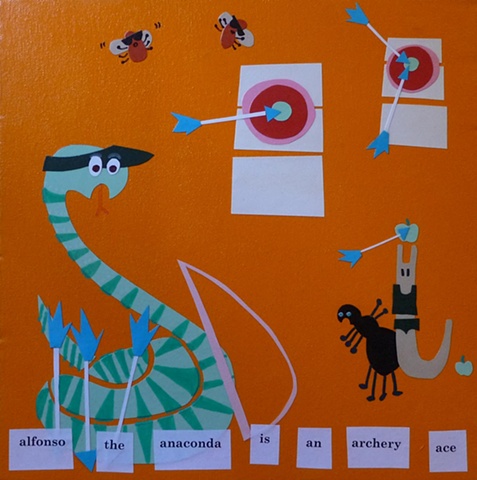 Alfonso the Anaconda is an Archery Ace