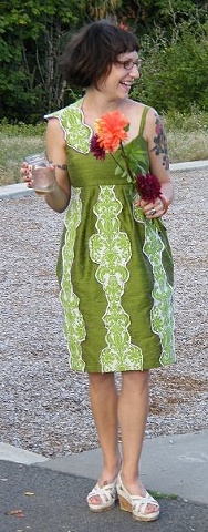 custom dress for a wedding