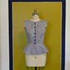stripe peplum