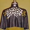 leaf / feather cape