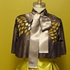 leaf/feather cape
