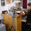 Working at the bench