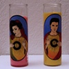 Virgin Madonna & Elvis Christ Candles