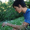 nick in the flowers