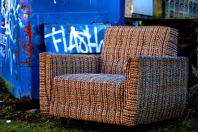 flash sided armchair (too vivid)