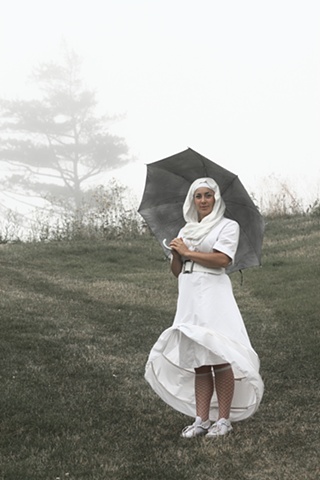 new age nun in the fog II
