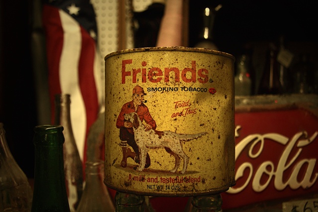 friends smoking tobacco 
