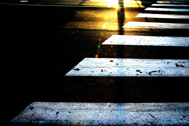 sunset crossing