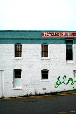 recycled building