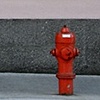 the lee mong kow memorial parkade and fire hydrant