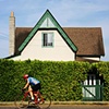 the cyclist & the hedge